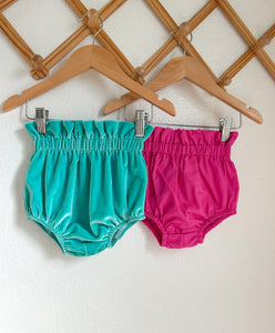 Ruffle Top Bloomers: CHOOSE YOUR COLOR