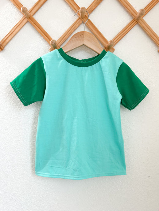 Comfort Fit Tee: Color Blocked