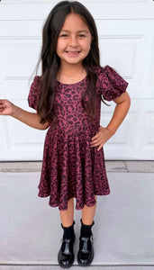 Puff Sleeve Dress: Choose your print