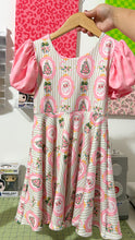 Load image into Gallery viewer, Puff Sleeve Twirl Dress: CHOOSE YOUR PRINT
