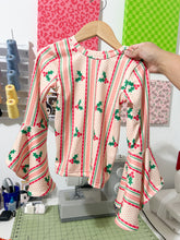 Load image into Gallery viewer, Butterfly Draped Sleeve Top: CHOOSE YOUR PRINT