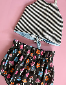 Ruffle Top Bloomers: CHOOSE YOUR PRINT