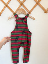 Load image into Gallery viewer, Knotted overalls: 12/18m: READY TO SHIP