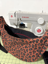 Load image into Gallery viewer, Crescent Bag: Leopard
