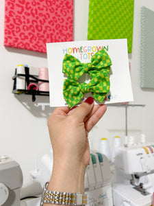 Bows: Checkered: CHOOSE YOUR COLOR & STYLE
