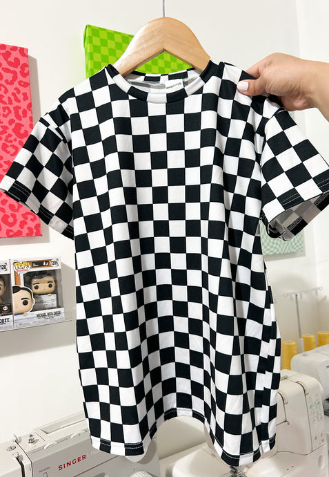 SS Tshirt Dress: RTS: 3T