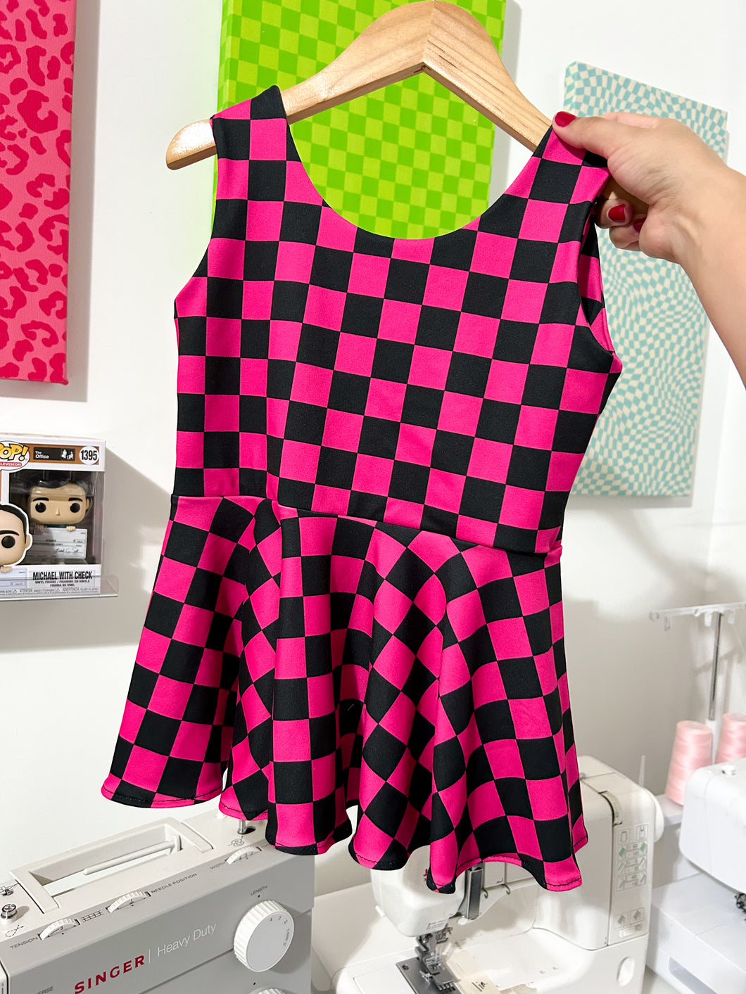 Tank Peplum Top: Choose your print